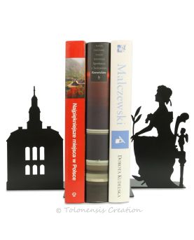 Serre-livres Daisy von Pless et le château de Książ
