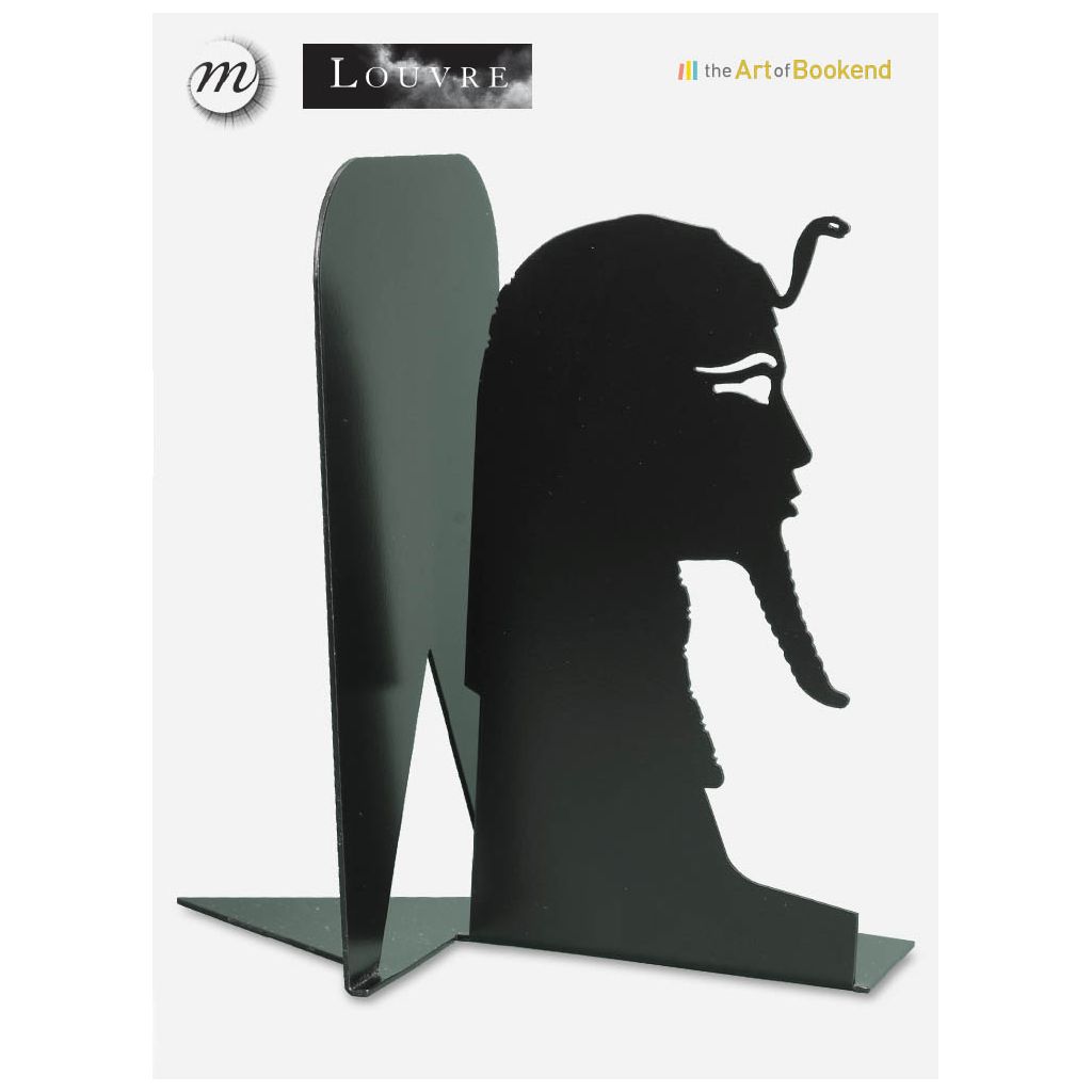 Serre-livres le Sphinx de Tanis. Hauteur 19 cm. Acier découpé laser Serre-livres le Sphinx de Tanis. Hauteur 19 cm. Acier découpé laser