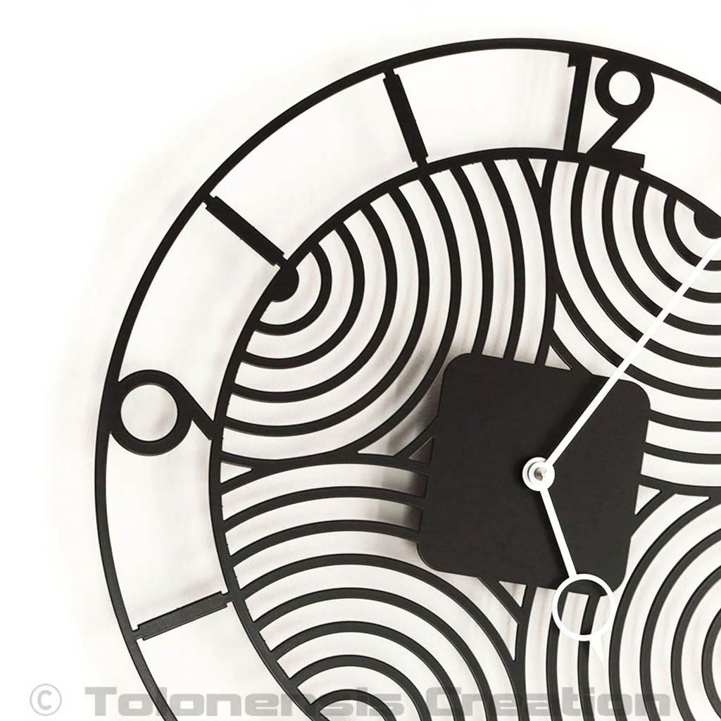 Wall clock Art Deco