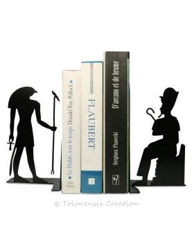 Bookends Ramesses II and Horus on the theme of the ancient Egypt. Height 19 cm