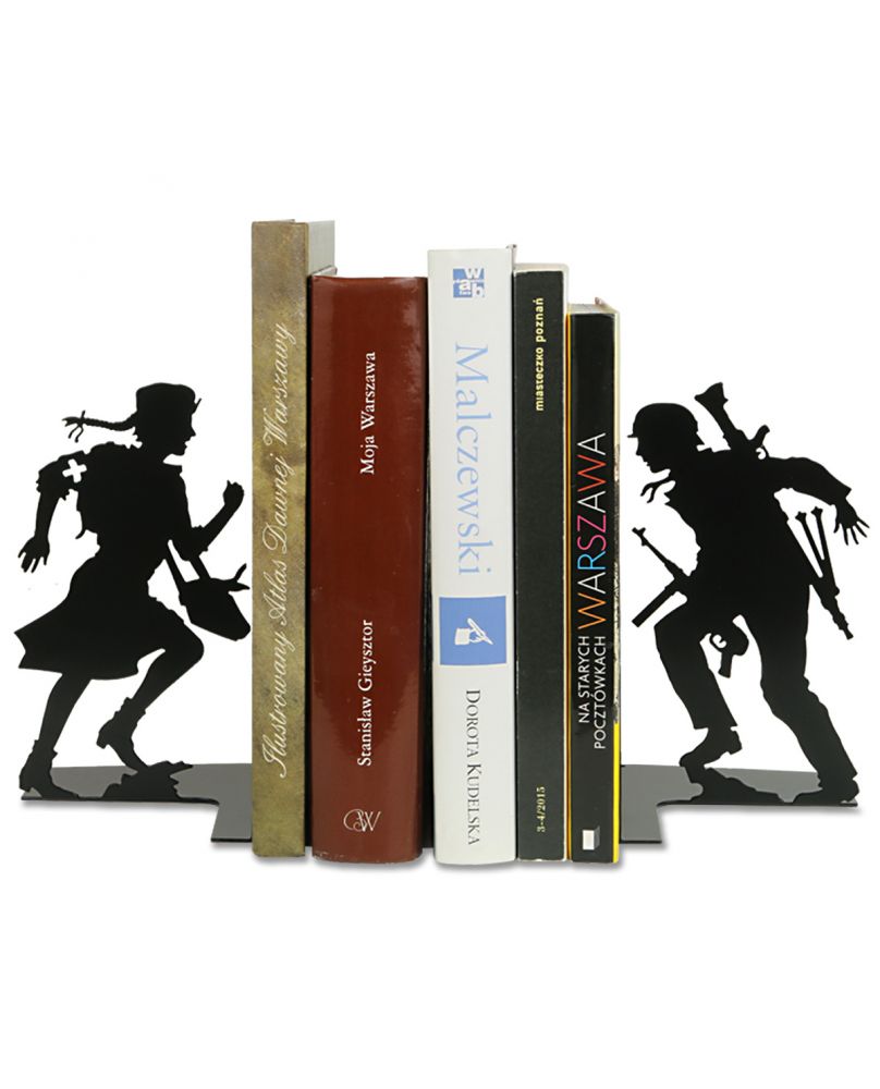 Warsaw insurgent bookend. Nurse Sanitariuszka Małgorzatka