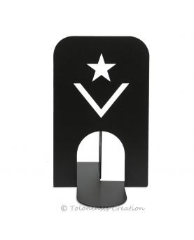 Edge on bookends Normandy landings, June 6, 1944. Height 19 cm. French Design