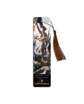 Zakładka Wolność prowadząca lud według obrazu Eugène’a Delacroix. Długość 15 cm.