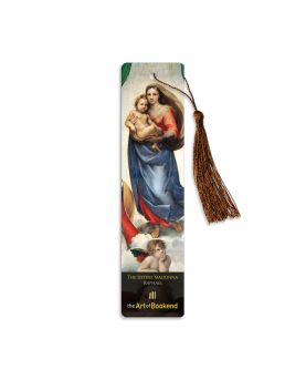Zakładka Madonna Sykstyńska Rafaela. Długość 15 cm.