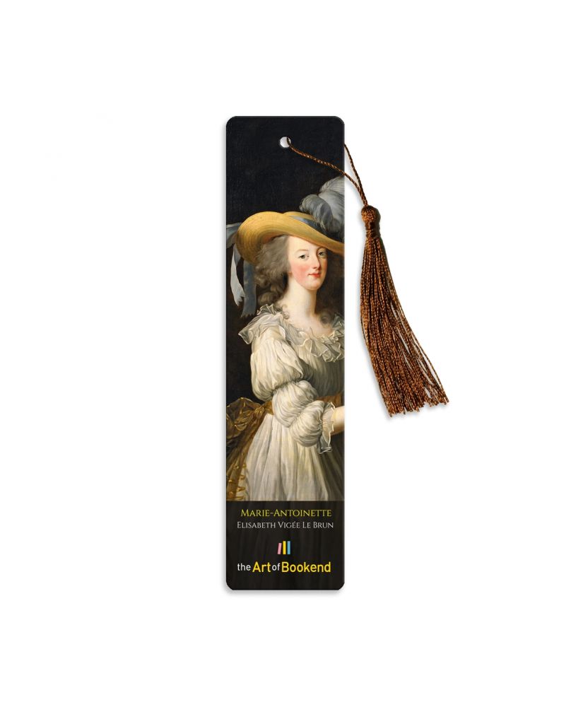 Zakładka Maria Antonina według obrazu Élisabeth Vigée Le Brun. Długość 15 cm.