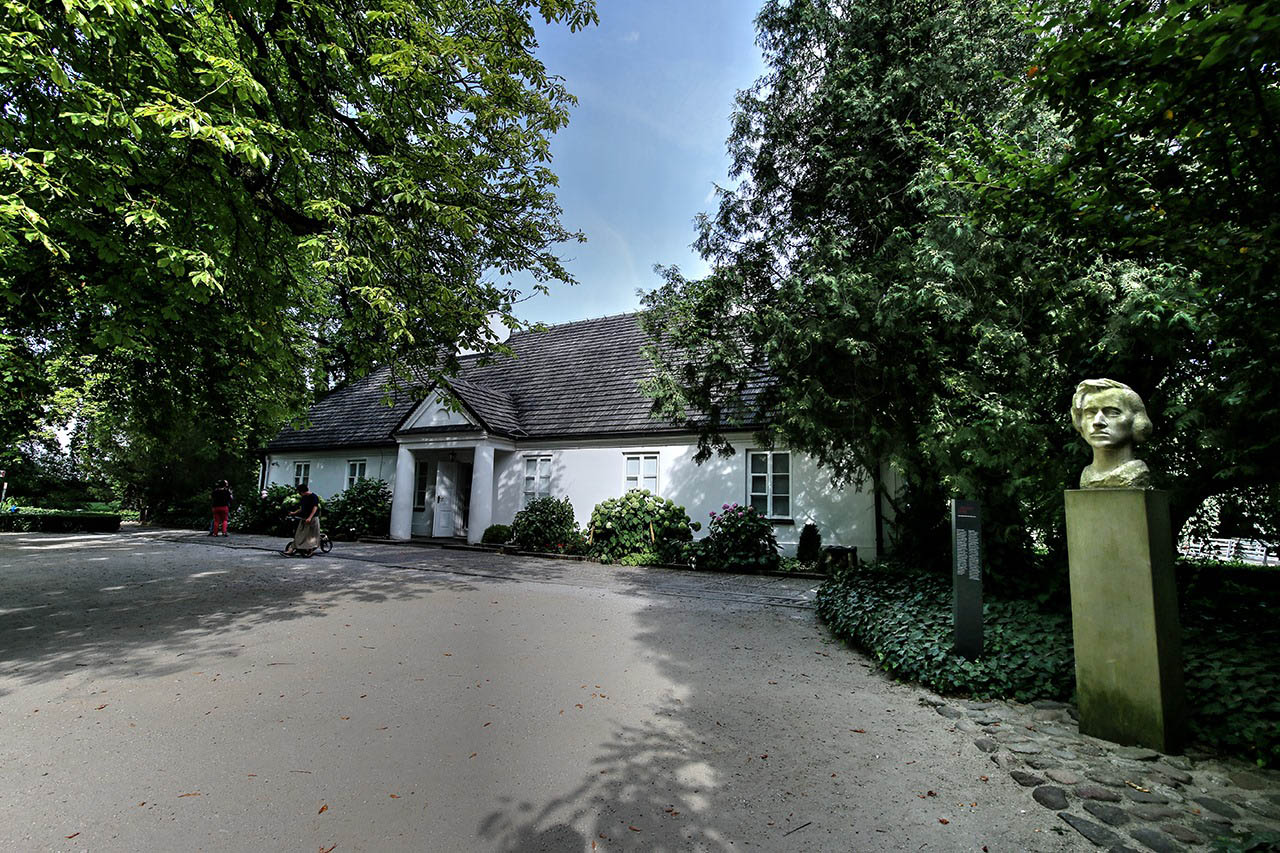 La casa natale di Frédéric Chopin a Żelazowa Wola, Polonia